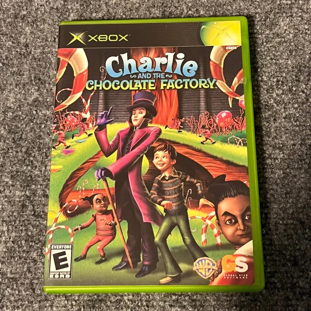 Charlie and the Chocolate Factory Original Xbox Game CIB With Manual NTSC